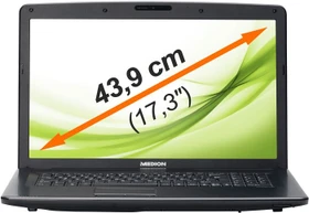 Medion Akoya P7817, Core i5-3230M, 8GB RAM, 32GB SSD, 1TB HDD, GeForce GT 730M, DE