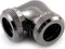 XSPC 14mm 90° L-Verbinder für Rohre, schwarz verchromt Vorschaubild