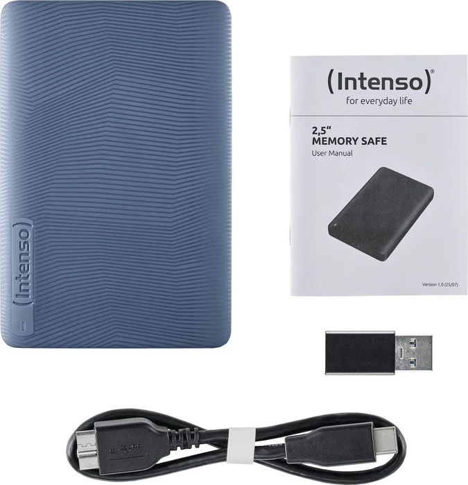 Intenso Memory Safe, blau, 2TB, USB 3.0 Micro-B