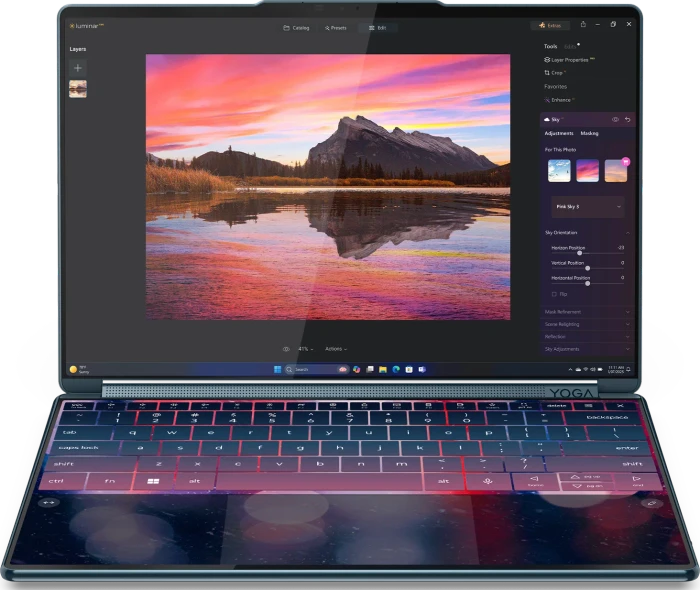 Lenovo Yoga Book 9 14IAH10, Core Ultra 9 285H, 32GB RAM, 1TB SSD, DE