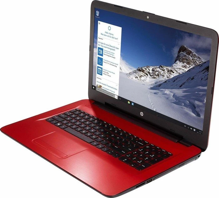 HP Pavilion 17-x026ng, Cardinal Red, Core i7-6500U, 8GB RAM, 1TB HDD, Radeon R7 M440, DE