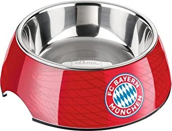 Hunter FC Bayern München Melamin-Napf, Futternapf, Trinknapf, 160ml, rot