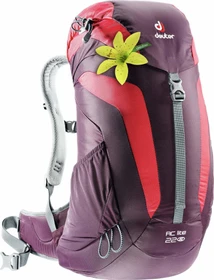 Deuter AC Lite 22 SL aubergine/fire (Damen)