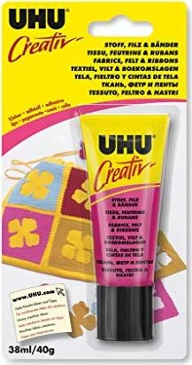 UHU Creativ Stoff Spezialkleber, 38ml