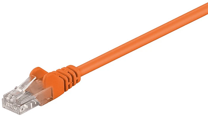 MicroConnect Patchkabel, Cat5e, U/UTP, RJ-45/RJ-45, 1.5m, orange