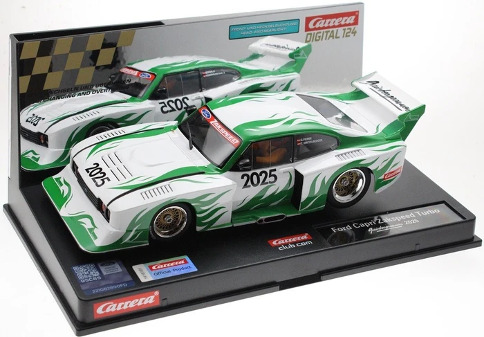 Carrera Digital 124 Ford Capri Zakspeed Turbo Gaisberg 2025 special model
