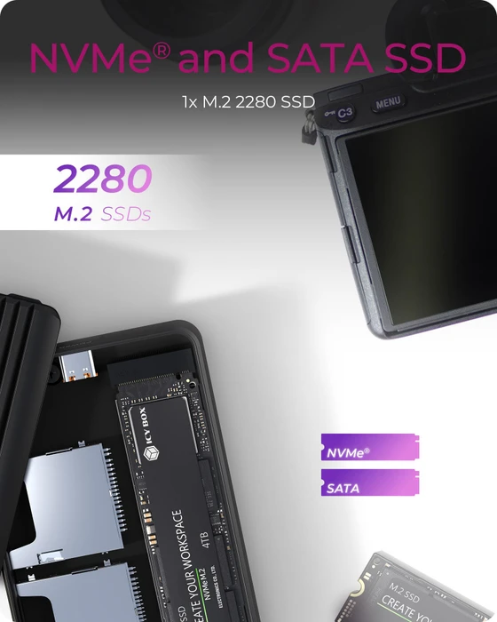 RaidSonic Icy Box IB-CR602M-C31, USB-C 3.1