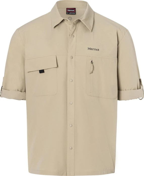 Marmot AirExchange UPF 40 Hemd langarm chinchilla (Herren)