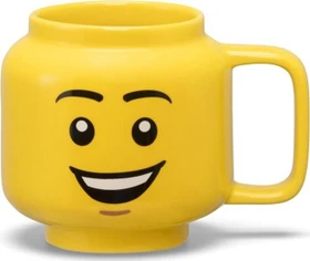 LEGO Keramikbecher mit fröhlichem Jungengesicht 255ml