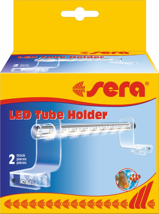sera LED Tube Holder Clear, Brückenhalterung für LED X-Change Tubes