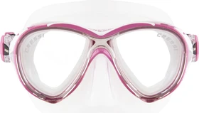 Cressi Naxos Tauchermaske transparent/rosa