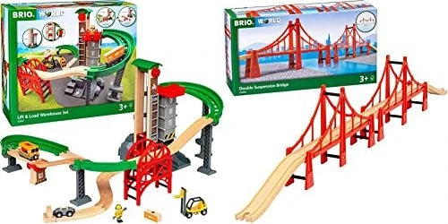 BRIO Großes Lagerhaus-Set mit Aufzug