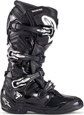 Alpinestars 2025 Tech 7 Motorradstiefel schwarz/weiß