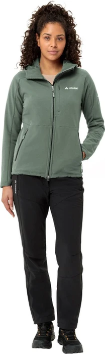 Vaude Elope Fleece Hoodie Funktionsjacke agave (Damen)