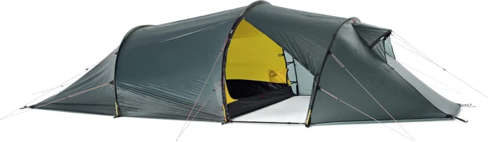 Hilleberg Nallo 4 GT Tunnelzelt grün