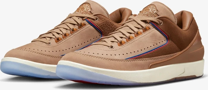 Nike Air Jordan 2 Retro Low Two 18 rocky tan/british tan/gym red