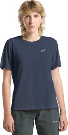 Jack Wolfskin Vonnan S|s Funktionsshirt kurzarm midnight sky (Damen)