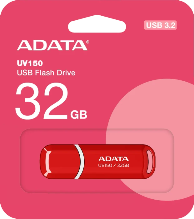 ADATA DashDrive UV150 32GB rot, USB-A, USB 3.2 Gen 1×1