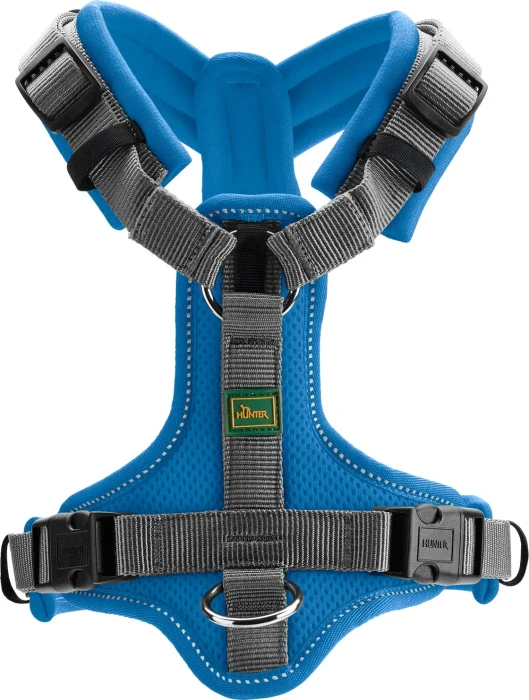 Hunter Geschirr Maldon Up, XS, blau/grau
