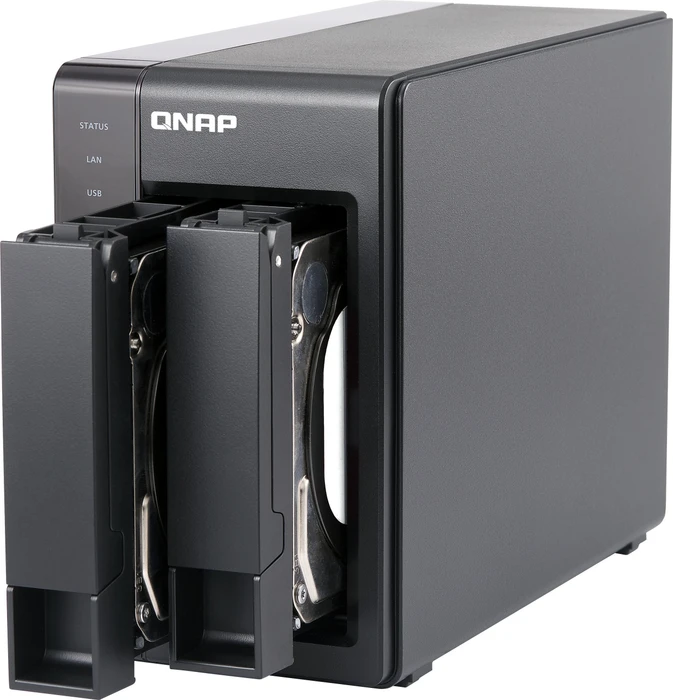 QNAP Turbo Station TS-251+, 2GB RAM, 2x RJ-45 1000Base-T, 2x USB-A 3.0