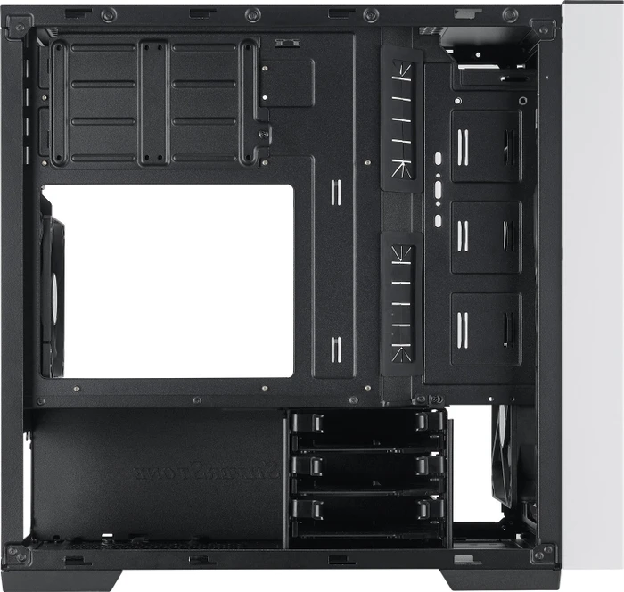 SilverStone Redline Series RL08, weiß/schwarz, Glasfenster