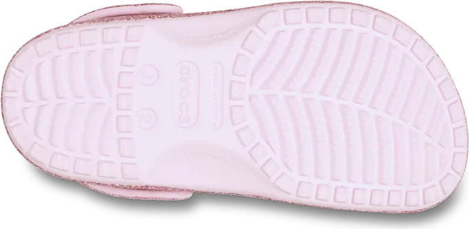 Crocs Classic Chunky Glitter Clog pink milk (Junior)