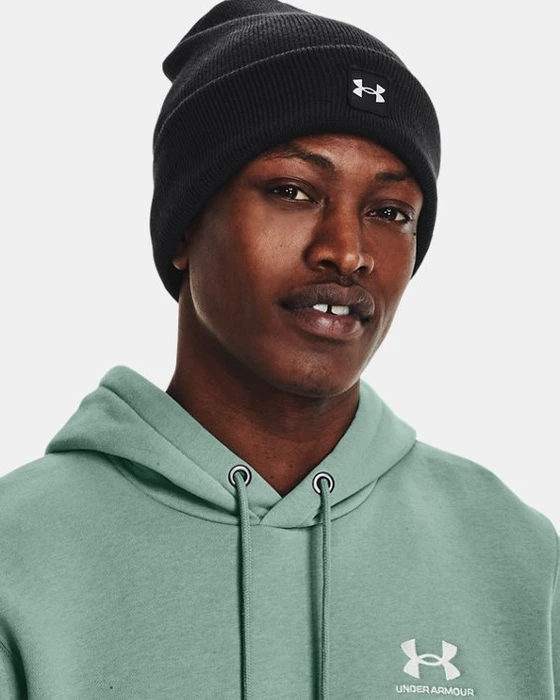 Under Armour Halftime mit Umschlag Mütze schwarz/weiß
