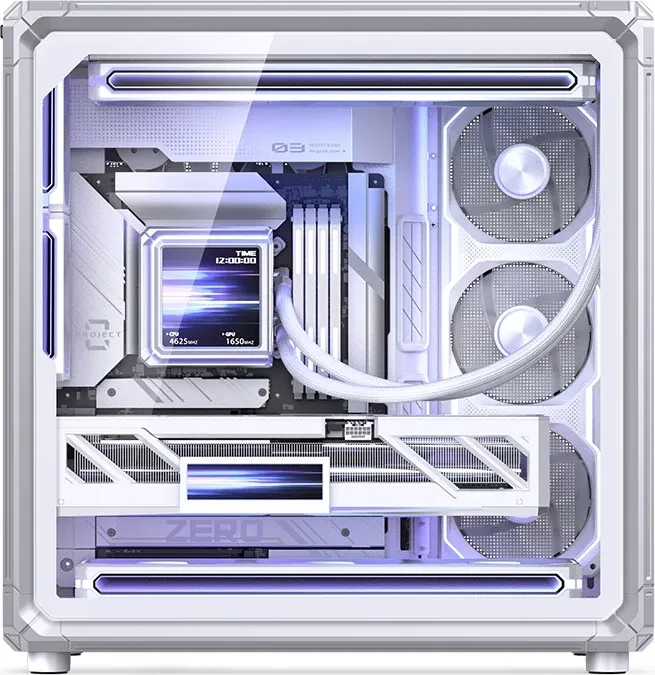 Jonsbo X400 White, Glasfenster