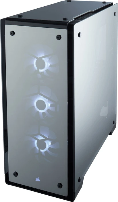 Corsair Crystal Series 570X RGB Mirror Black, schwarz, Glasfenster