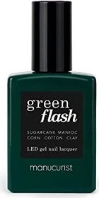 Manucurist Green Flash Led Nagellack licorice, 15ml