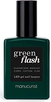 Manucurist Green Flash Led Nagellack licorice, 15ml