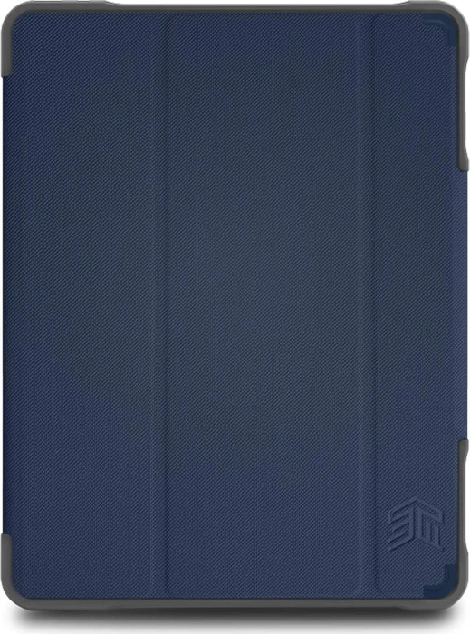 STM Dux Plus Duo blau/transparent, iPad 10.2" 7th/8th/9th gen