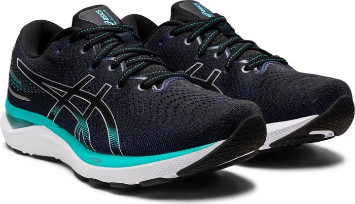 Asics Gel-Cumulus 24 black/pure silver (Damen)