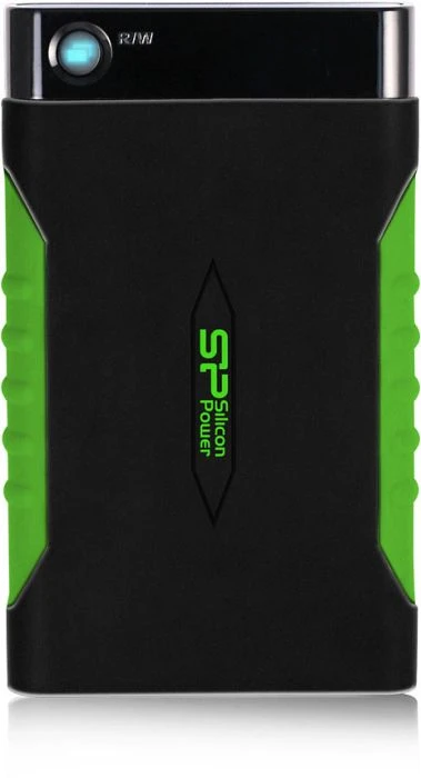 Silicon Power Armor A15, schwarz/grün, 1TB, USB 3.0 Micro-B