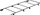 Fiamma Roof Rail Ducato schwarz (05808A01A)