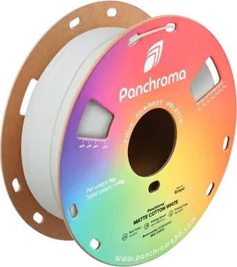 Polymaker Panchroma PLA matt, Cotton White, Spule, 1.75mm, 1.00kg