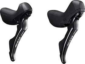 Shimano 105 ST-R7000 2x11-fach Rennrad-Schalt-/Bremsgriff Set silky black
