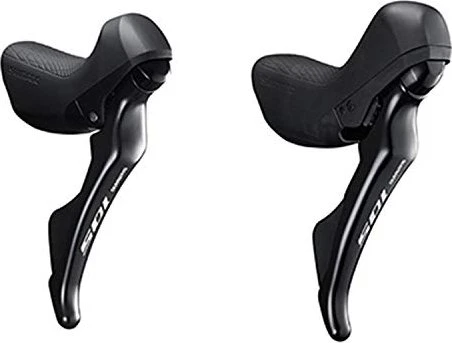 Shimano 105 ST-R7000 2x11-fach Rennrad-Schalt-/Bremsgriff Set silky black