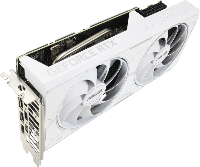 ASUS Dual GeForce RTX 3060 Ti White OC, DUAL-RTX3060TI-O8GD6X-WHITE, 8GB GDDR6X, HDMI, 3x DP