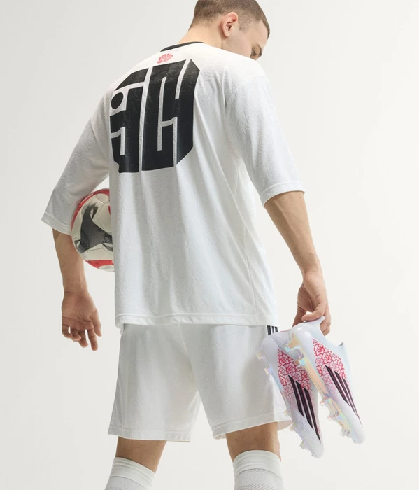 adidas F50 Elite Lamine Yamal Laceless FG cloud white/core black/lucid red