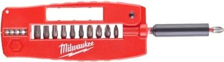 Milwaukee Shockwave Drive Guide Bitset inkl. Werkzeugbox, 12-tlg.