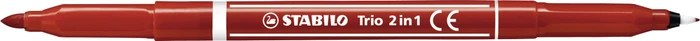 STABILO Trio 2 in 1 rot