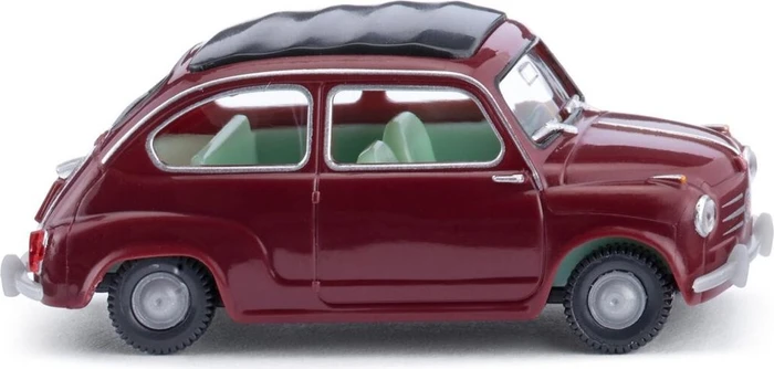 Wiking Fiat 600 weinrot