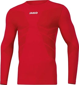 Jako Comfort 2.0 Funktionsshirt langarm sport red