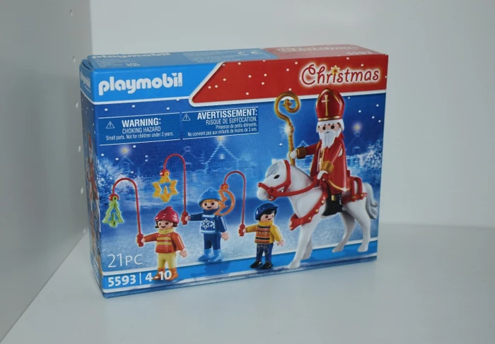 playmobil Weihnachten St. Nikolaus mit Laternenzug
