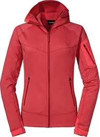 Schöffel Bieltal Fleece Hoodie Jacke hibiscus (Damen)