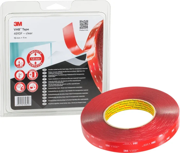 3M VHB 4910F transparent, Klebeband, 20mm/33m (4910F19)