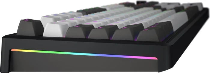 Hator Skyfall 100 Pro Wireless, weiß/schwarz, LEDs RGB, Aurum Vanila Silent, USB/Bluetooth, DE