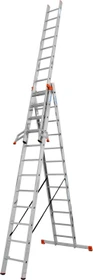 Krause Monto Tribilo Alu 3-tlg. Teleskop-Mehrzweckleiter, 3x 12 Stufen