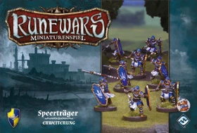 Runewars Miniaturenspiel - Speerträger Einheit-Erweiterung